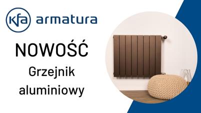 KFA ARMATURA - Nowa kolekcja grzejników aluminiowych