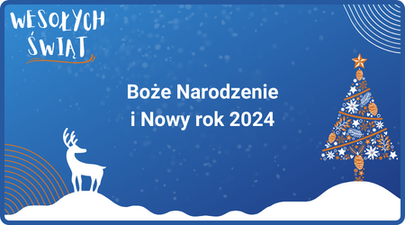 Boże Narodzenie  i Nowy rok 2024!