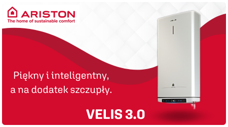 ARISTON - Poznaj podgrzewacz wody Velis 3.0 - NOWOŚĆ