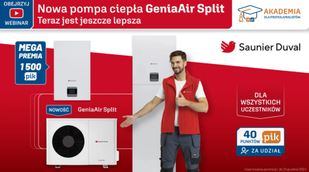 SZKOLENIE - Pompa ciepła GeniaAir Split – teraz jeszcze doskonalsza!