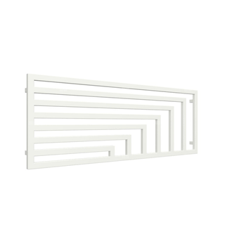 Grzejnik drabinkowy TERMA ANGUS H, podłączenie LX, wym. 600 x 1620 mm, kolor sól morska, moc 841W