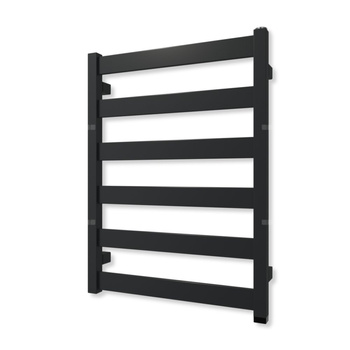 Grzejnik elektryczny TERMA VIVO ONE 670 x 500 mm, kolor szary czarny RAL7021, moc 300 W, podłączenie E8, kabel prosty bez wtyczki czarny