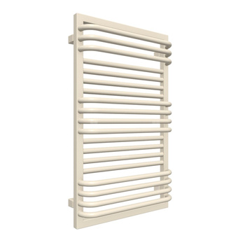 Grzejnik drabinkowy TERMA TERMA POC, podłączenie SX, wym. 840 x 500 mm, kolor biały ostrygowy RAL1013, moc 493W