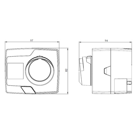 Regulator pogodowy ARC 345 ProClick, 3 czujniki, 230 V AC, z funkcją sterowania pompą