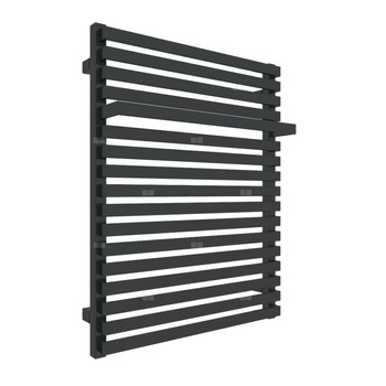 Grzejnik drabinkowy TERMA CITY, podłączenie Z8, wym. 780 x 600 mm, kolor czarny jak kruk soft RAL9005, moc 541W