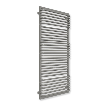 Grzejnik drabinkowy TERMA POC 2, podłączenie ZX, wym. 1400 x 600 mm, kolor ciemne aluminium metaliczny RAL9007 (farba), moc 1013W