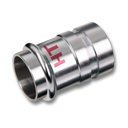 Nypel SANHA NiroSan Press Industry, stal nierdzewna, 28 mm x 33,7 mm (zw x GW)