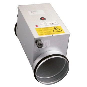 HRE160-1200 – nagrzewnica elektryczna wstępna DN160, do użytku w zimnym klimacie