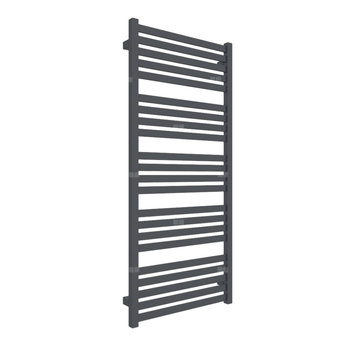 Grzejnik drabinkowy TERMA MARLIN, podłączenie ZX, wym. 1185 x 530 mm, kolor szary antracytowy RAL7016, moc 576W