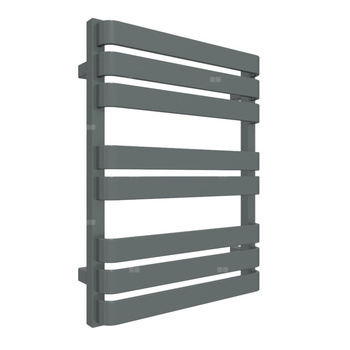 Grzejnik drabinkowy TERMA WARP T, podłączenie ZX, wym. 655 x 500 mm, kolor metaliczny szary, moc 325W