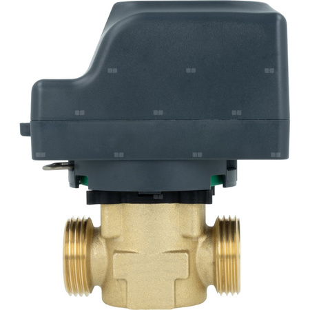 2-drogowy zawór strefowy AZV 453, DN20, G1", Kvs 10, 230 V AC, NO