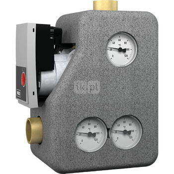 Grupa pompowa AFRISO RTA 55 GW 1'' x 1'', z zaworem termostatycznym, z izolacją