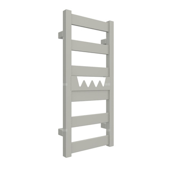 Grzejnik drabinkowy TERMA VIVO, podłączenie SX, wym. 670 x 300 mm, kolor malachit anodowy, moc 185W