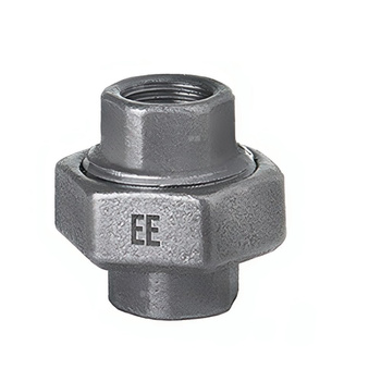 Śrubunek ODLEWNIA ZAWIERCIE U1/48oru/330oru żeliwo (ocynk) 1/2'' (GW), z uszczelką