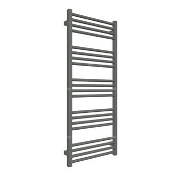 Grzejnik drabinkowy TERMA FIONA, podłączenie SX, wym. 1140 x 480 mm, kolor błyszcząca szarość, moc 471W