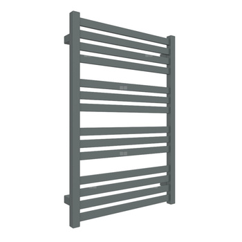 Grzejnik drabinkowy TERMA MARLIN, podłączenie Z1, wym. 780 x 530 mm, kolor metaliczny szary, moc 393W