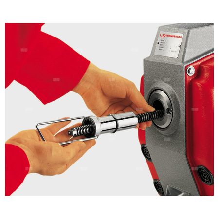 R750 Maszyna do czyszczenia rur z wężem prowadzącym