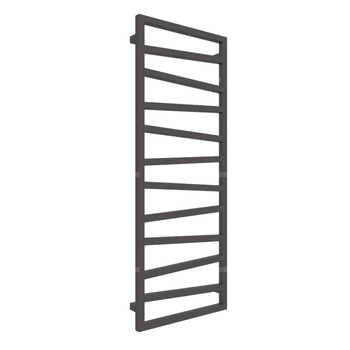 Grzejnik drabinkowy TERMA ZIGZAG, podłączenie Z1, wym. 1310 x 500 mm, kolor brązowy szary RAL8019, moc 490W