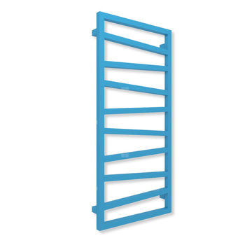 Grzejnik drabinkowy TERMA ZIGZAG, podłączenie SX, wym. 1310 x 500 mm, kolor soft 5012 (farba), moc 490W