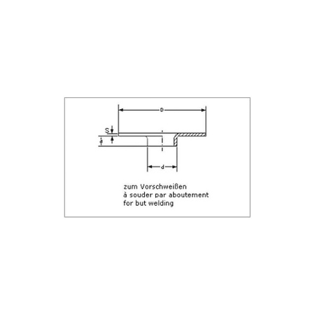 Przejściówka SANHA WBS V redukcja, Cu, 138 mm x 88,9 mm (kołnierz x lut zewnętrzny)