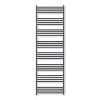 Grzejnik elektryczny TERMA FIONA ONE 1860 x 600 mm, kolor metaliczny szary, moc 1000 W, podłączenie E1, kabel prosty bez wtyczki szary