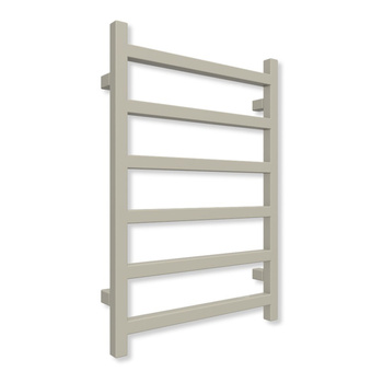 Grzejnik drabinkowy TERMA SIMPLE, podłączenie SX, wym. 720 x 500 mm, kolor szary beżowy RAL7006 (farba), moc 262W