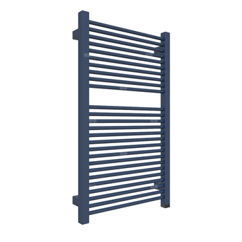 Grzejnik drabinkowy TERMA MIKE ONE, podłączenie S8, wym. 735 x 430 mm, kolor niebieski kobaltowy RAL5013, moc 337W