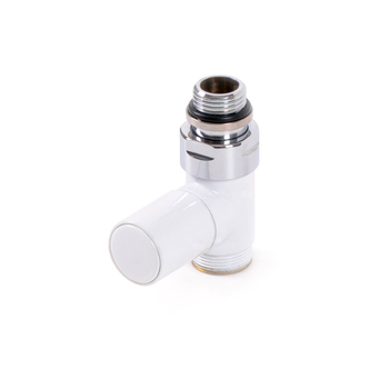 Zawór regulacyjny prosty CYLINDER, GZ 1/2"-GZ 24-19, Biały, (V30510E)