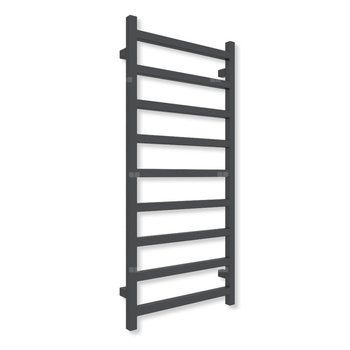 Grzejnik drabinkowy TERMA SIMPLE, podłączenie ZX, wym. 1080 x 500 mm, kolor ral 7021 mat (farba), moc 396W