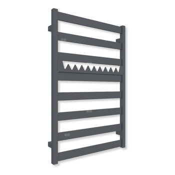 Grzejnik drabinkowy TERMA VIVO, podłączenie SX, wym. 910 x 600 mm, kolor granit (farba), moc 405W