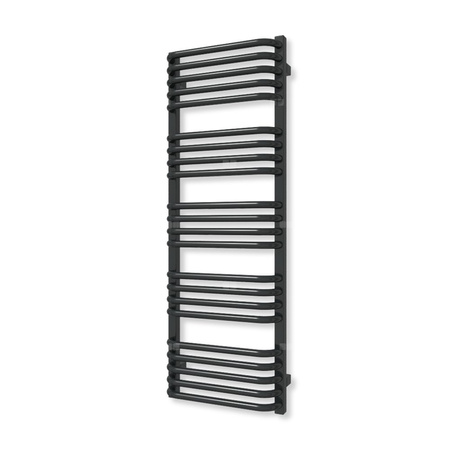 Grzejnik drabinkowy TERMA ALEX, podłączenie Z8, wym. 1140 x 400 mm, kolor czarny jak kruk mat RAL9005 (farba), moc 479W