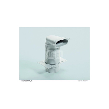 Przyłącze zaworu, kolanko 90 st., fi125 mm