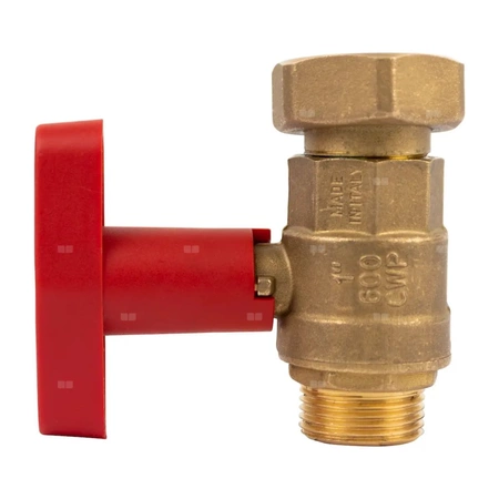 Zawór odcinający do separatorów zanieczyszczeń ADS, nakrętka G1 1/4'' x G1''