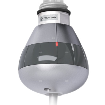 Grzałka TERMA REG 3, 800W Tuba, Silver Matt SMA, kabel prosty bez wtyczki [srebrzysty, 1,5m, logo Terma, instr. TERMA]