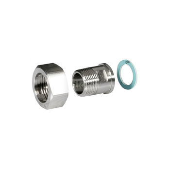 2x Złączka gwintowana ze stali nierdzewnej, 11/2"