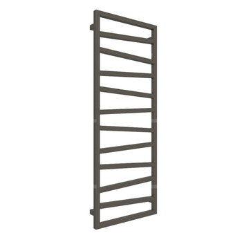 Grzejnik drabinkowy TERMA ZIGZAG, podłączenie SX, wym. 1310 x 500 mm, kolor afrykański brąz, moc 490W