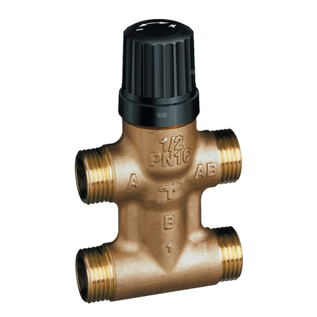 Zawór regulacyjny VZL 4 PN16 15/0,25 4-drogowy, grzybkowy, króćce gładkie