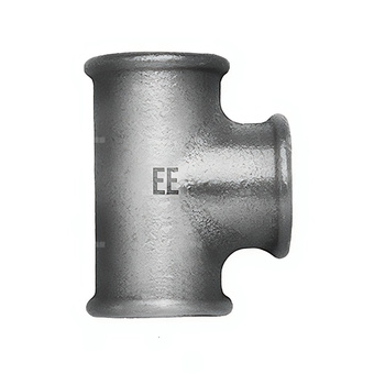 Trójnik ODLEWNIA ZAWIERCIE B1/25/130 redukcja 90' żeliwo (ocynk) 1'' x 1/2'' x 3/4'' (GW gazowy walcowy x GW gazowy walcowy x GW gazowy walcowy)