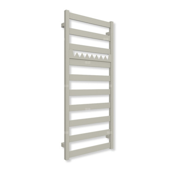 Grzejnik drabinkowy TERMA VIVO, podłączenie ZX, wym. 1150 x 500 mm, kolor szary jedwabisty soft RAL7044 (farba), moc 433W