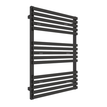 Grzejnik drabinkowy TERMA QUADRUS SLIM, podłączenie SX, wym. 870 x 600 mm, kolor heban, moc 559W