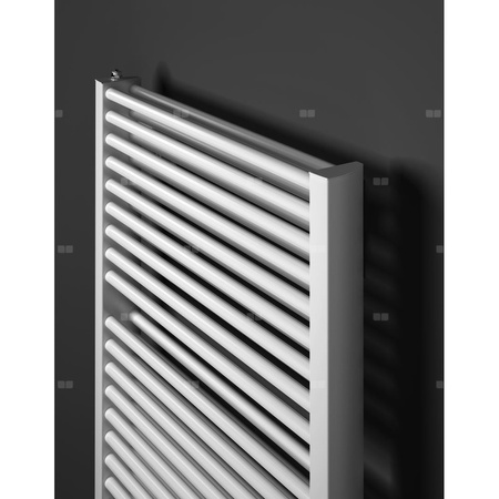 Grzejnik drabinkowy KERMI Duett-E, wym. 1796 x 784 mm, kolor srebrny, moc 1125W