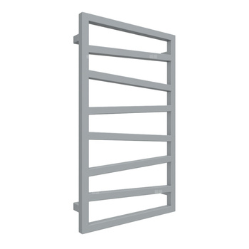 Grzejnik drabinkowy TERMA ZIGZAG, podłączenie SX, wym. 835 x 500 mm, kolor szary okienny RAL7040, moc 320W