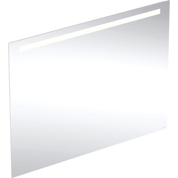 Geberit Option Basic Square Podświetlane lustro, B120cm, H90cm, T3.2cm, oświetlenie u góry, Aluminium anodyzowane