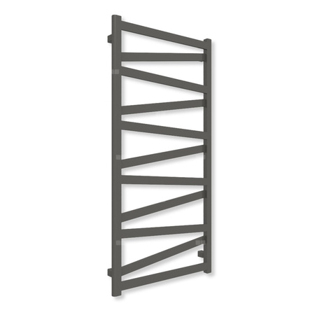 Grzejnik elektryczny TERMA VIPERA 1230 x 600 mm, kolor vibrant brown, moc 600 W, podłączenie E8, kabel przyłącze ts1/ss1