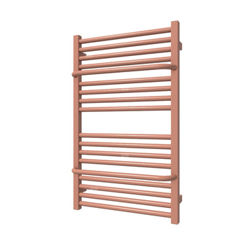 Grzejnik drabinkowy TERMA LIMA, podłączenie ZX, wym. 820 x 500 mm, kolor brudny różowy RAL3012 (farba), moc 406W