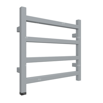 Grzejnik drabinkowy TERMA SIMPLE ONE, podłączenie S1, wym. 1920 x 500 mm, kolor pastelowy niebieski, moc 707W