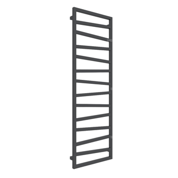 Grzejnik drabinkowy TERMA ZIGZAG, podłączenie Z8, wym. 1545 x 500 mm, kolor czarny pieprz, moc 581W