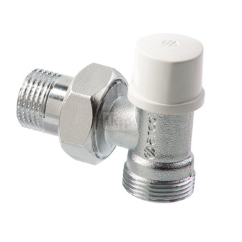 Zawór powrotny C.O. ARCO TEIDE PLUS kątowy M24 x 1/2'' Gwint zewnętrzny x Wyjście na przyłącze zaciskane do rur wielowarstwowych