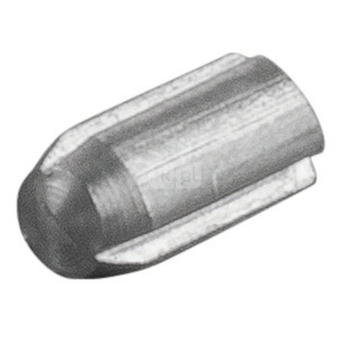 Wałcowy kołek karbowany