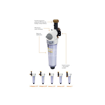 Urządzenie dozujące EasyPhos, przyłącze 1/2'', liniowe